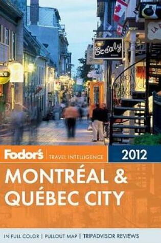 Cover of Fodor's Montreal & Quebec City