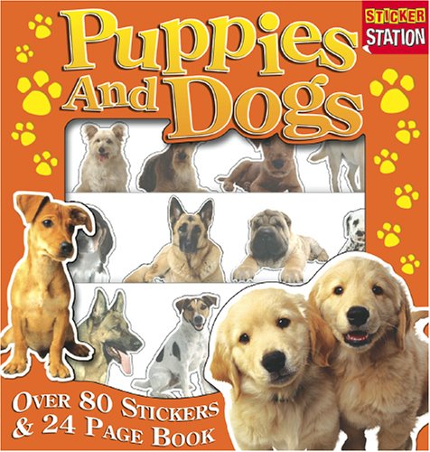 Book cover for Sticker Stations Puppies and Dogs