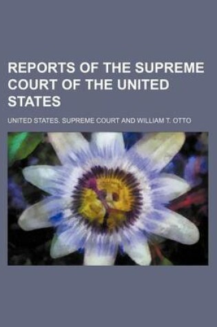 Cover of Reports of the Supreme Court of the United States (Volume 99)