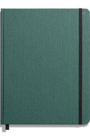 Cover of Shinola Journal, HardLinen, Grid, Forest Pine (7x9)