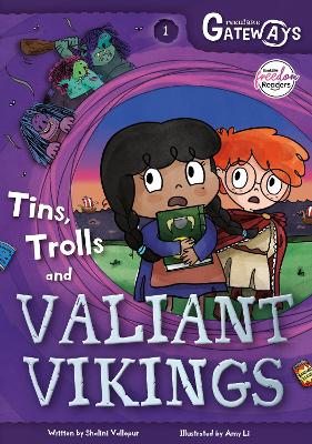 Book cover for Greenlake Gateways 1: Tins, Trolls and Valiant Vikings