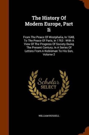 Cover of The History of Modern Europe, Part II