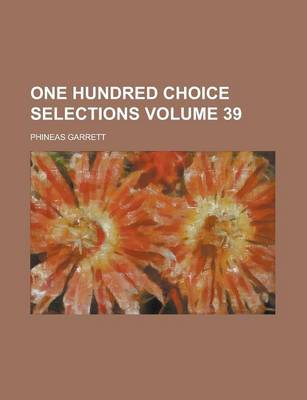 Book cover for One Hundred Choice Selections Volume 39