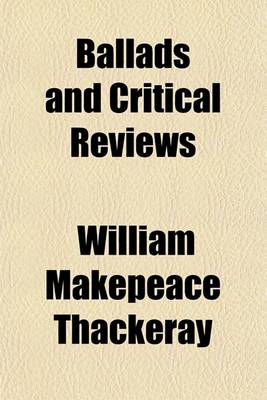 Book cover for Ballads and Critical Reviews Volume 2