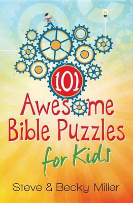 Book cover for 101 Awesome Bible Puzzles for Kids