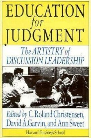 Cover of Education for Judgment