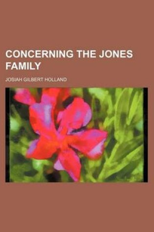 Cover of Concerning the Jones Family