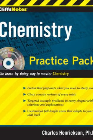 Cover of CliffsNotes Chemistry Practice Pack