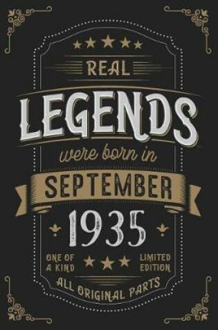 Cover of Real Legends were born in September 1935