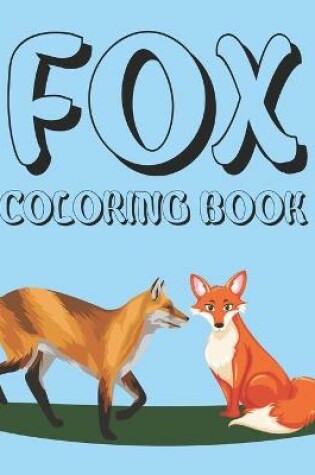 Cover of Fox Coloring Book