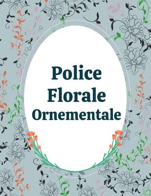 Book cover for Police florale ornementale