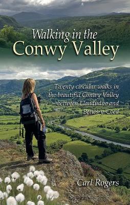 Book cover for Walking in the Conwy Valley