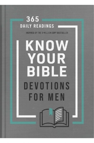 Cover of Know Your Bible Devotions for Men