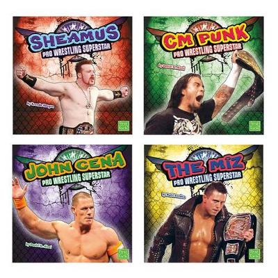 Book cover for Pro Wrestling Superstars