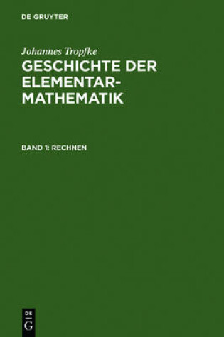 Cover of Rechnen