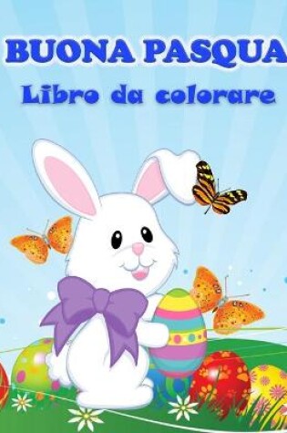 Cover of Libro da colorare Pasqua felice