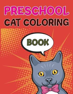 Book cover for Preschool Cat Coloring Book