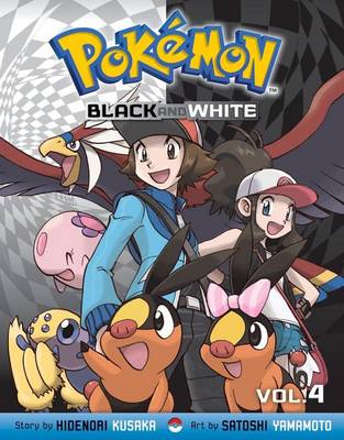 Book cover for Pokémon Black and White, Vol. 4