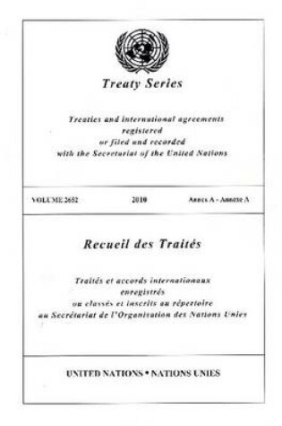 Cover of United Nations Treaty Series