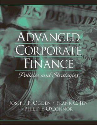 Book cover for Advanced Corporate Finance