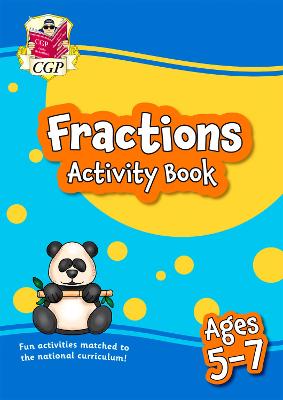 Book cover for New Fractions Activity Book for Ages 5-7