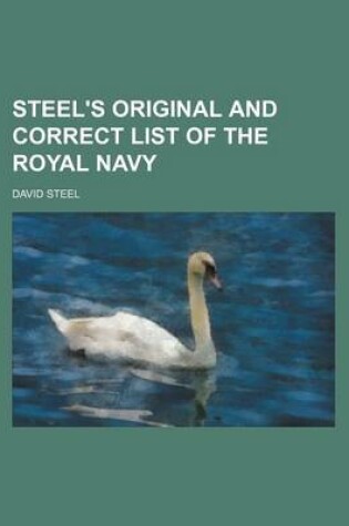 Cover of Steel's Original and Correct List of the Royal Navy