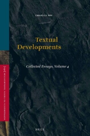 Cover of Textual Developments