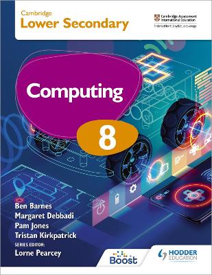 Book cover for Cambridge Lower Secondary Computing 8 Student's Book