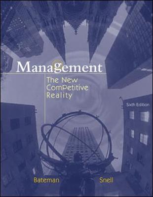 Book cover for Management: The New Competitive Landscape with CD and PowerWeb