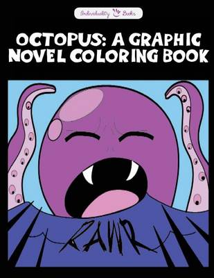 Book cover for Octopus. a Graphic Novel Coloring Book