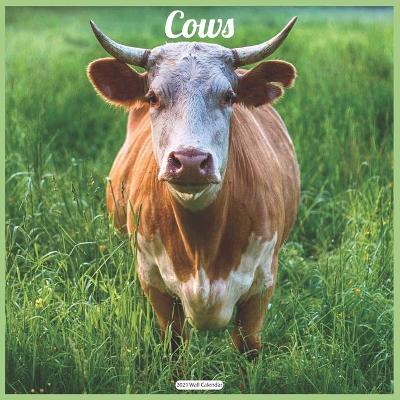 Book cover for Cows 2021 Wall Calendar