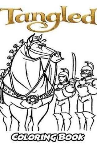 Cover of Tangled Coloring Book