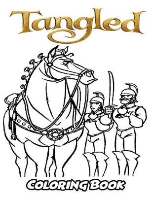 Book cover for Tangled Coloring Book