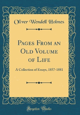 Book cover for Pages from an Old Volume of Life