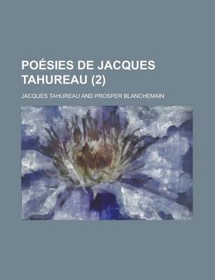 Book cover for Poesies de Jacques Tahureau (2)