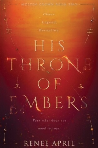 Cover of His Throne of Embers