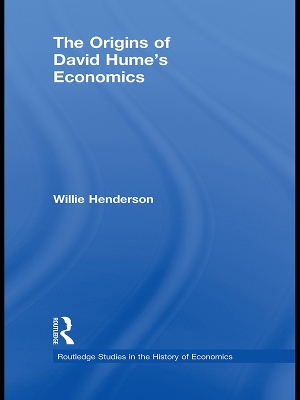 Cover of The Origins of David Hume's Economics