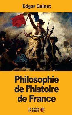 Book cover for Philosophie de l'histoire de France