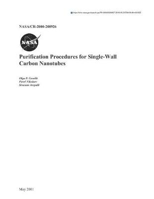 Book cover for Purification Procedures for Single-Wall Carbon Nanotubes