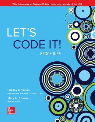Book cover for ISE Let's Code It! Procedure
