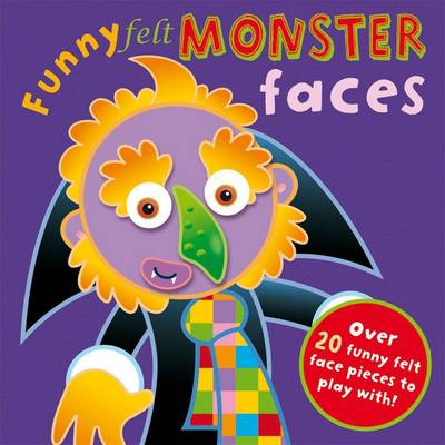 Book cover for Funny Felt: Monster Faces