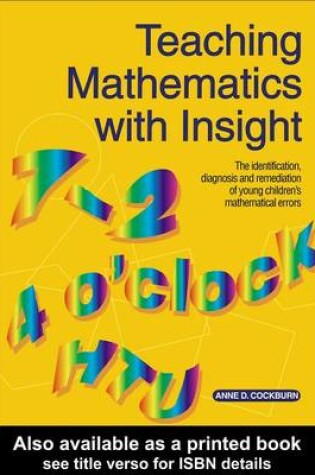 Cover of Teaching Mathematics with Insight