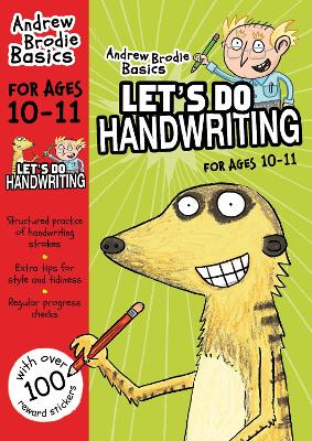 Book cover for Let's do Handwriting 10-11