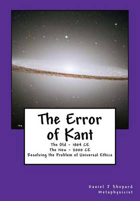 Book cover for The Error of Kant