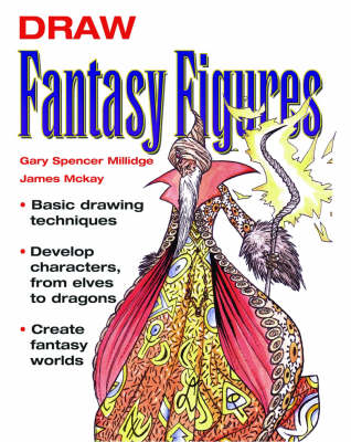 Book cover for Draw Fantasy Figures