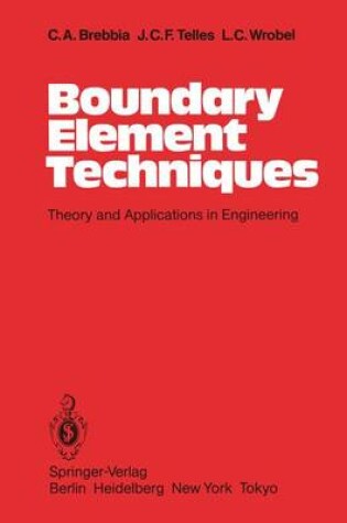 Cover of Boundary Element Techniques