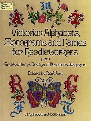 Book cover for Victorian Alphabets, Monograms and Names for Needleworkers