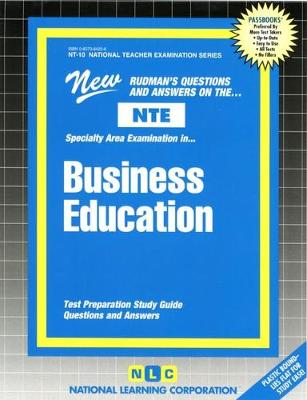 Book cover for Business Education