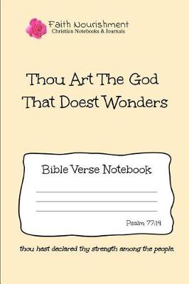Book cover for Thou Art the God That Doest Wonders