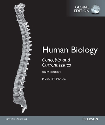 Book cover for Human Biology: Concepts and Current Issues, Global Edition -- Mastering Biology with Pearson eText